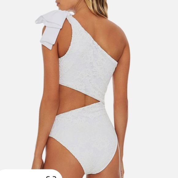 Beach Riot x REVOLVE Selena Lace Bridal One Piece Swimsuit - Picture 5 of 6